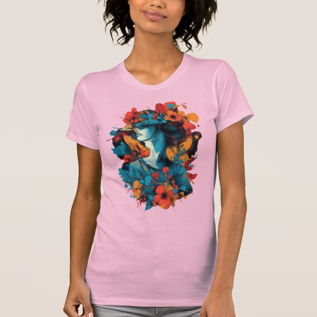 Camiseta Floral Reverie (Anverso)