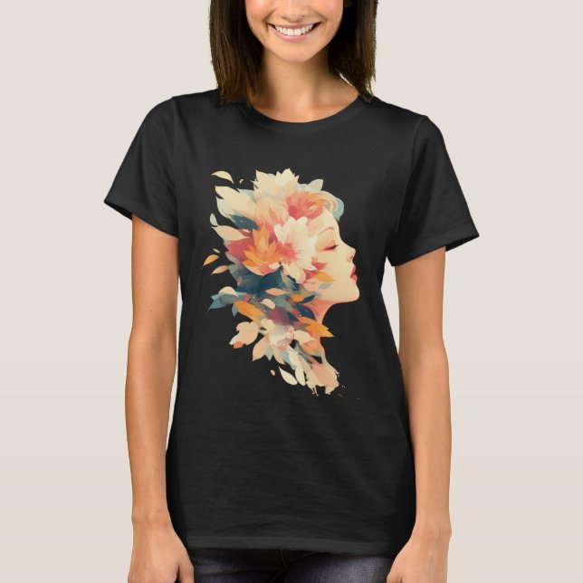 Camiseta Floral Reverie (Anverso)
