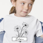 Camiseta Floral shirt, daisy shirt, birthday shirt<br><div class="desc">The personalized floral shirt with daisies is the perfect birthday gift for the birthday girl who loves fresh and vibrant style. This shirt is a tribute to her joy, adding a touch of spring elegance to her wardrobe. Every time she wears this shirt, she will fondly remember the special day...</div>