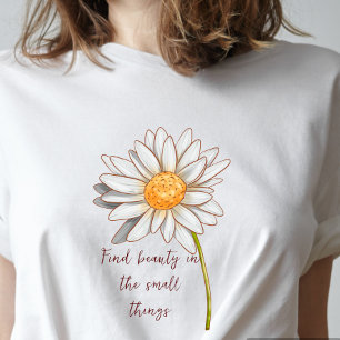 Camiseta Floral Shirt Gift, Gift For Sister