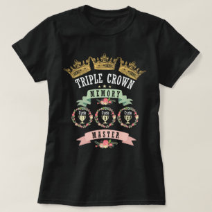 Camiseta Floral Triple Crown CC Conversaciones Maestro de M