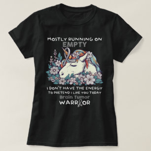 Camiseta Floral unicornio Lover Gusano de Cáncer de Tumor C