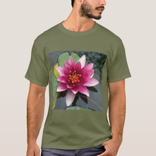 Camiseta Floral Wallpaper Aesthetic Tee (Anverso)