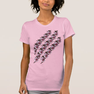 Camiseta - Florecen ciruelas en diagonal