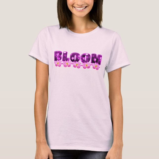 Camiseta florecer (Anverso)