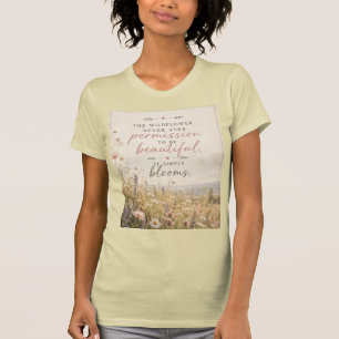 Camiseta Florecer