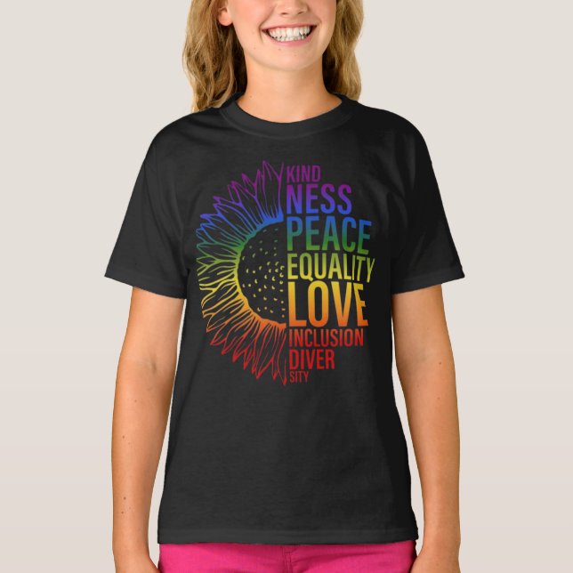 Camiseta Florecer con armonía (Anverso)