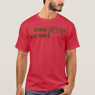 Camiseta Florecer en el verde del viento