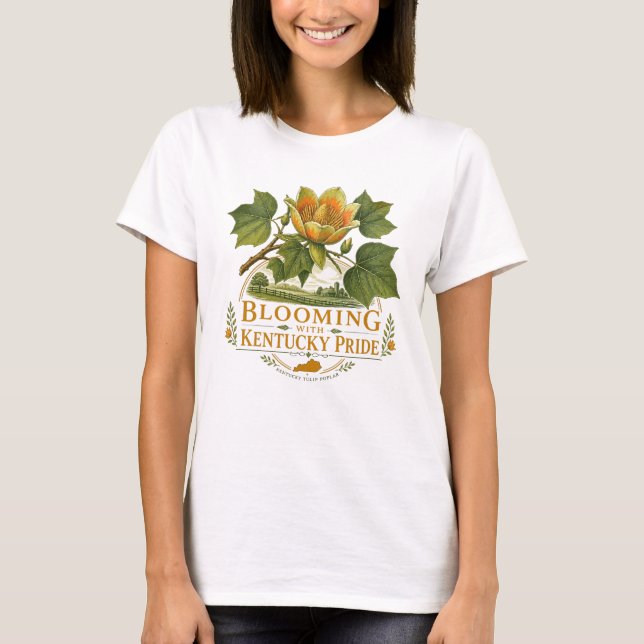 Camiseta Floreciendo con Orgullo Regional (Anverso)