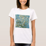 Camiseta Floreciente árbol de almendros por Van Gogh<br><div class="desc">Obras maestras de Vincent Van Gogh - Famosos cuadros de pintores y artistas europeos post-impresionistas</div>