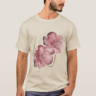 Camiseta Florecimiento de Acuarela Minimalista
