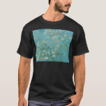Camiseta Florecimiento de almendras de Vincent Van Gogh<br><div class="desc">El Almond Blossoms proviene de un grupo de varios cuadros de 1888 y 1890 de Vincent van Gogh en Arles y Saint-Rémy, al sur de Francia, de almendros florecientes. Los árboles floridos fueron especiales para Van Gogh. Representaban el despertar y la esperanza. Los disfrutó estéticamente y encontró alegría al pintar...</div>