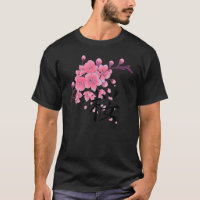 Florecimiento de cerezo sakura con kanji japonés