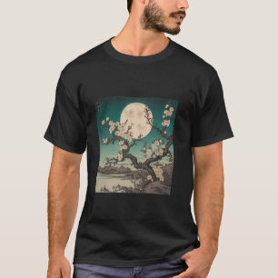 Camiseta Florecimiento de cerezos en Sereno a la luz de la 