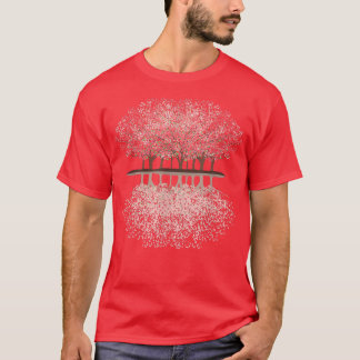 Camiseta Florecimiento de cerezos Sakura en Japón Tokio