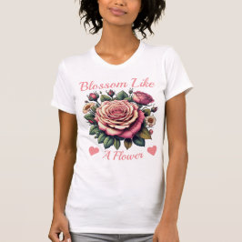 Camiseta Florecimiento de la inspiración
