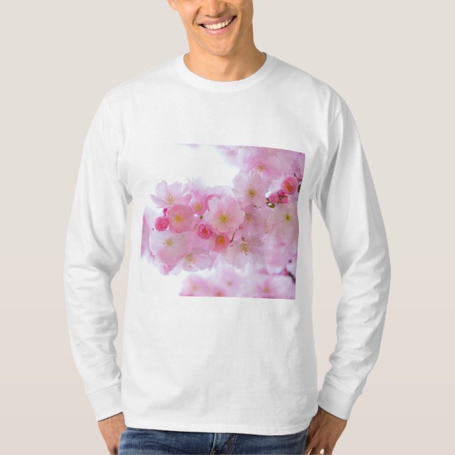 Camiseta Florecimiento del Árbol de cerezo japonés (Anverso)