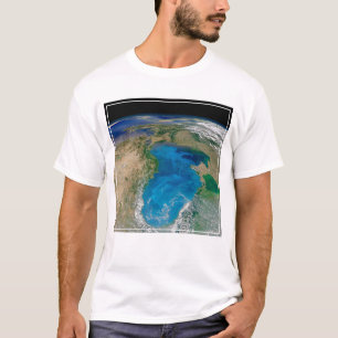 Camiseta Florecimiento Del Fitoplancton Azul En El Mar Negr
