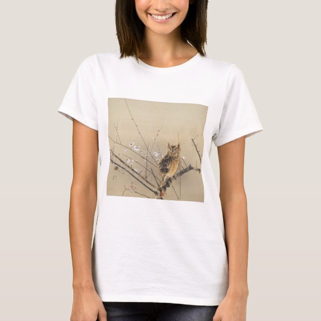 Camiseta Florecimiento temprano de ciruelas por Nishimura G (Anverso)