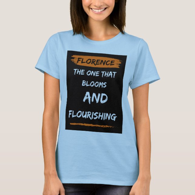 Camiseta Florencia (Anverso)