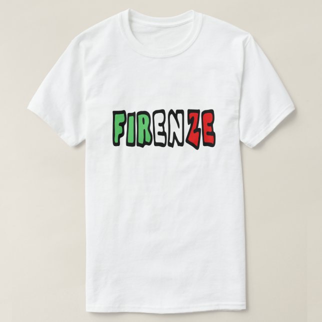 Camiseta Florencia (Diseño del anverso)