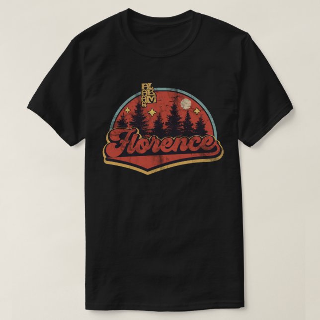 Camiseta Florencia, Alabama (Diseño del anverso)