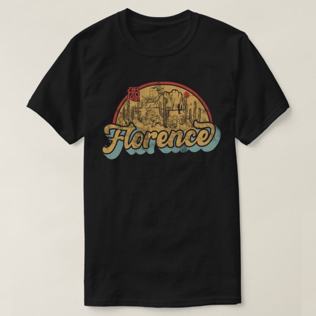 Camiseta Florencia, Arizona (Diseño del anverso)