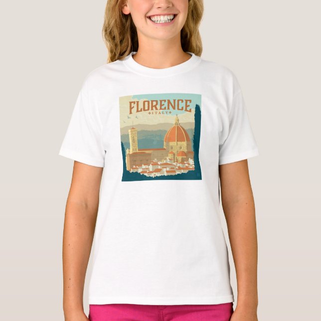 Camiseta Florencia, Italia (Anverso)