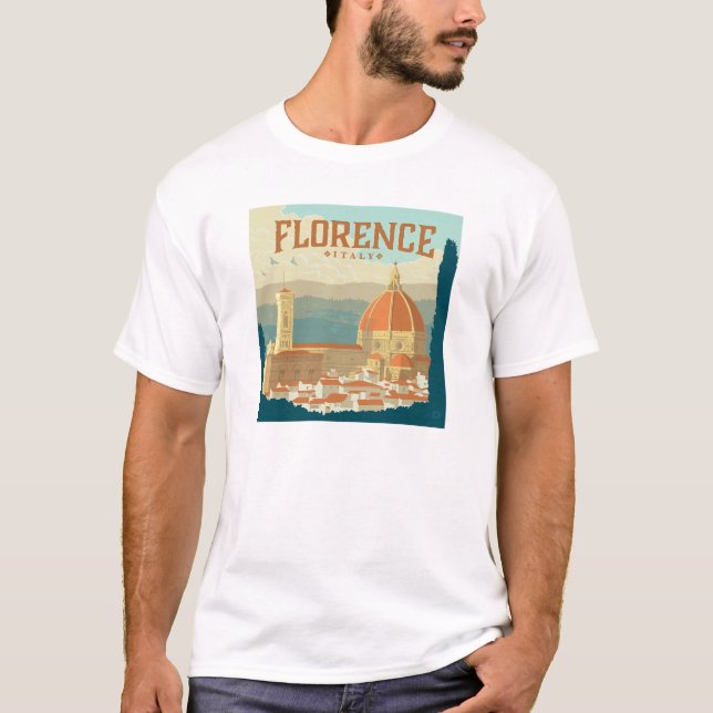 Camiseta Florencia, Italia (Anverso)