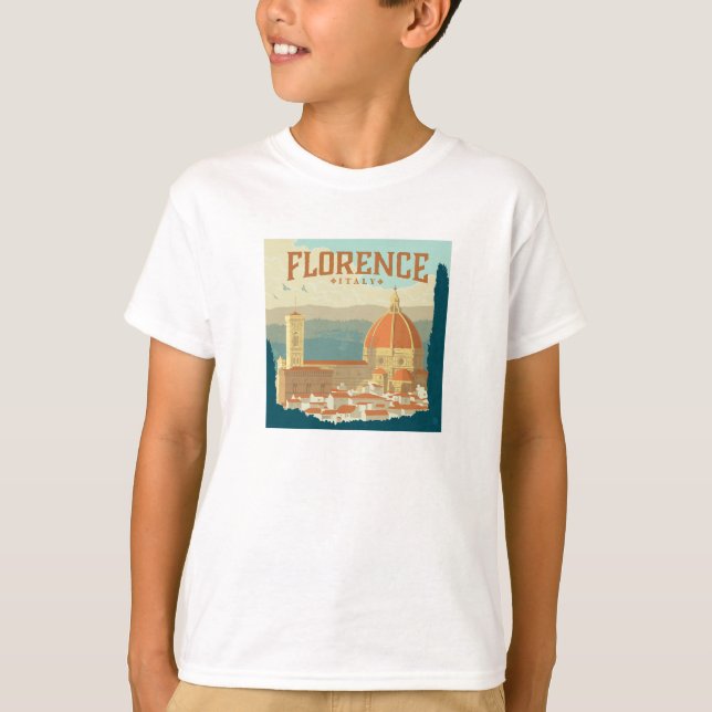 Camiseta Florencia, Italia (Anverso)