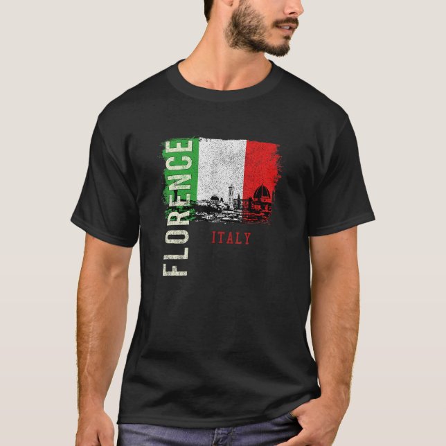 Camiseta Florencia Italia Europa (Anverso)