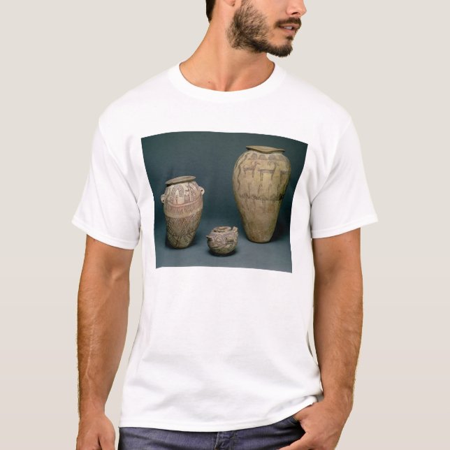 Camiseta Florero adornado con los diversos frisos de (Anverso)
