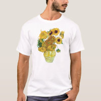 Florero con doce girasoles de Vincent van Gogh