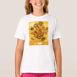 Camiseta Florero con quince girasoles de Vincent van Gogh