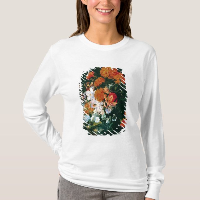 Camiseta Florero de flores (Anverso)
