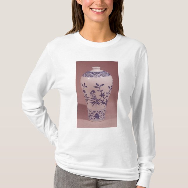 Camiseta Florero del flor, dinastía de Ming (Anverso)
