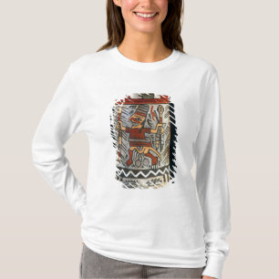 Camiseta Florero que representa una escena agrícola