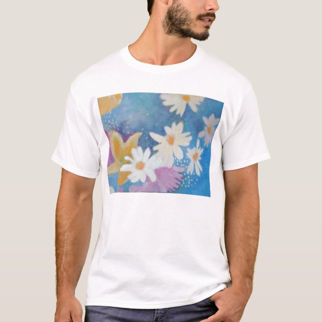 Camiseta flores (Anverso)