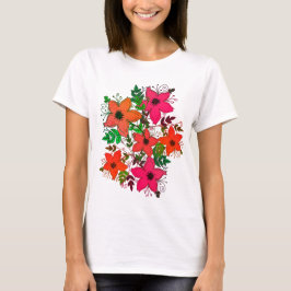 Camiseta Flores
