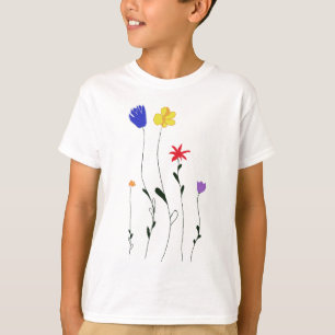 Camiseta Flores