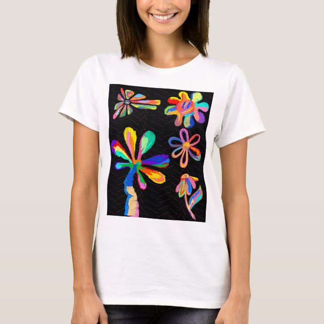 CAMISETA FLORES (Anverso)