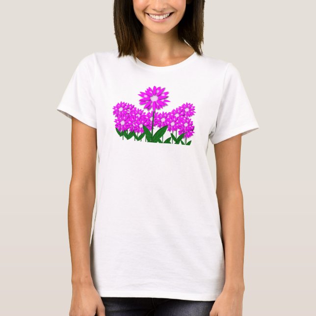 Camiseta Flores (Anverso)