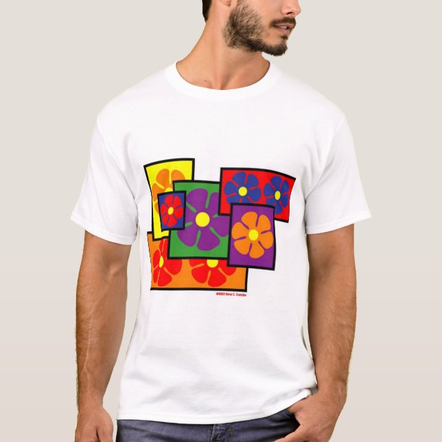 Camiseta flores (Anverso)