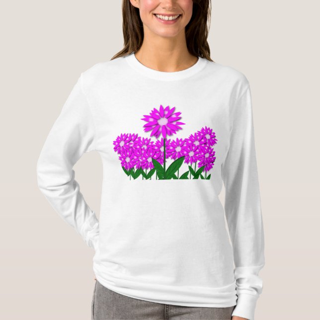 Camiseta Flores (Anverso)