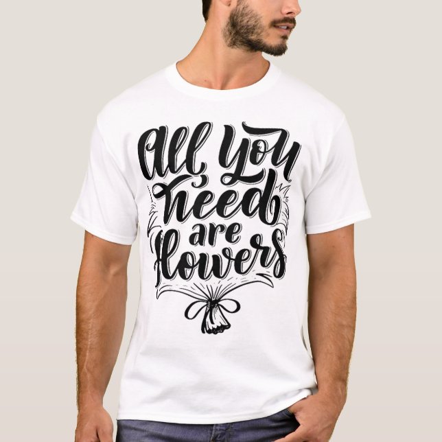 Camiseta flores 8 (Anverso)