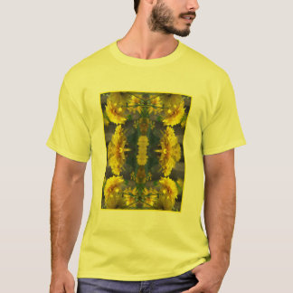 Camiseta Flores Amarillas En Resumen Sunshine