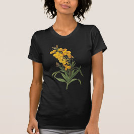 Camiseta Flores amarillas, Pierre Joseph Redouté