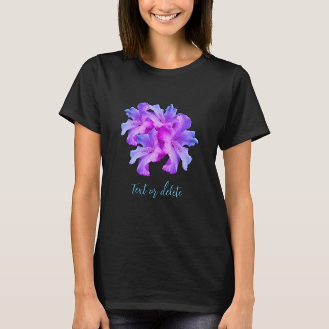 Camiseta Flores blancas hibiscus con matices Bouquet Person (Anverso)