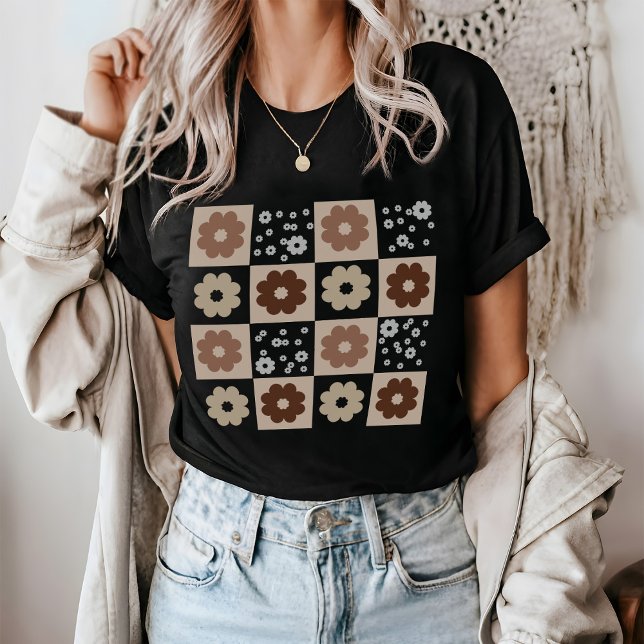 Camiseta Flores Boho controladas (Subido por el creador)
