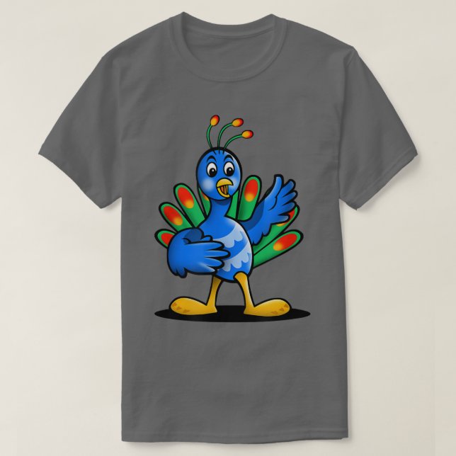 Camiseta flores bordadas y hojas simples  (Diseño del anverso)